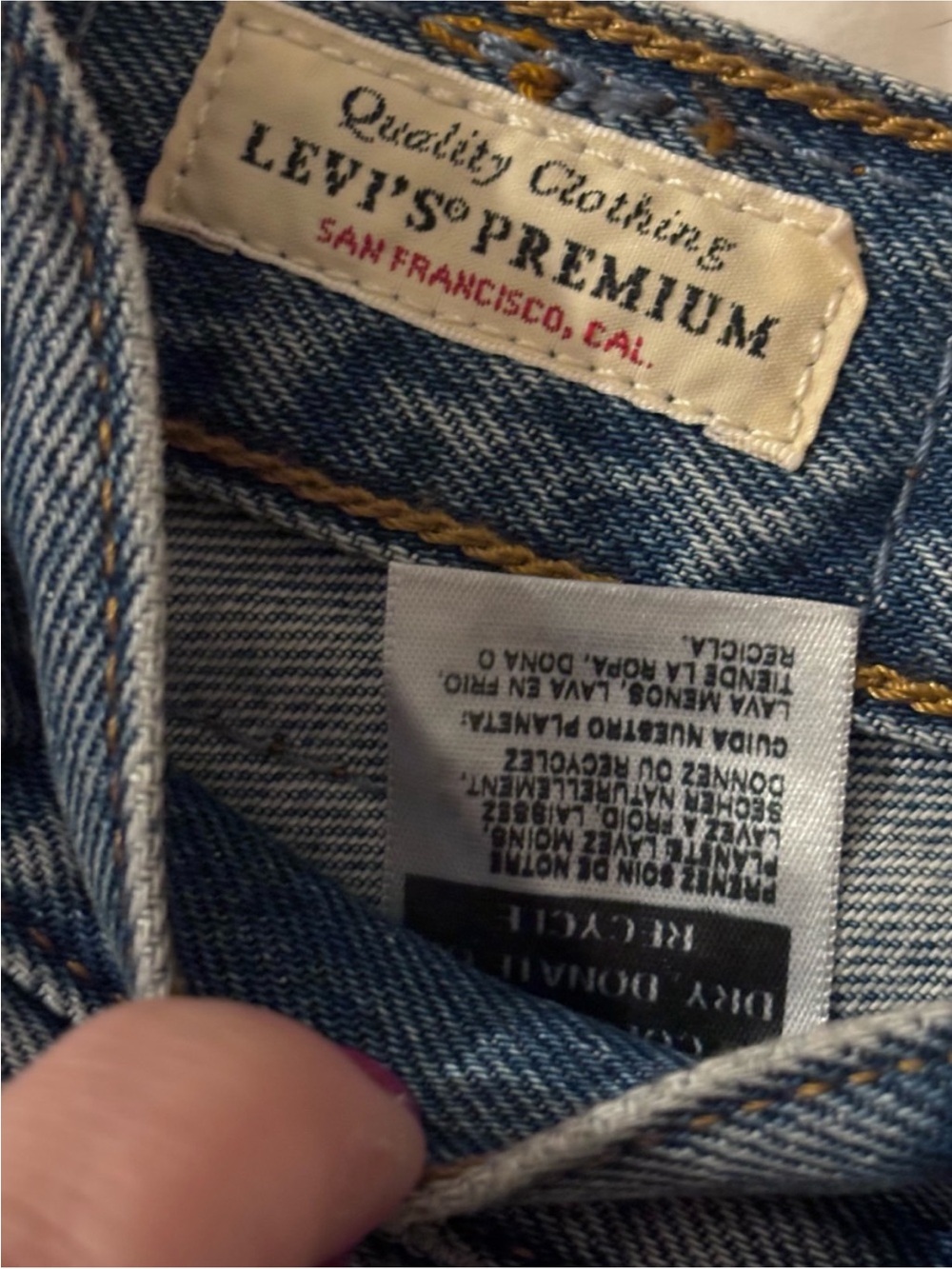 Levi’s Premium 501 ’90s Jeans Size W27 L30 - Picture 6 of 15